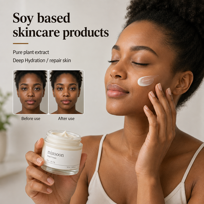 Korean Bean Beauty Face Cleanser /  Face Cream