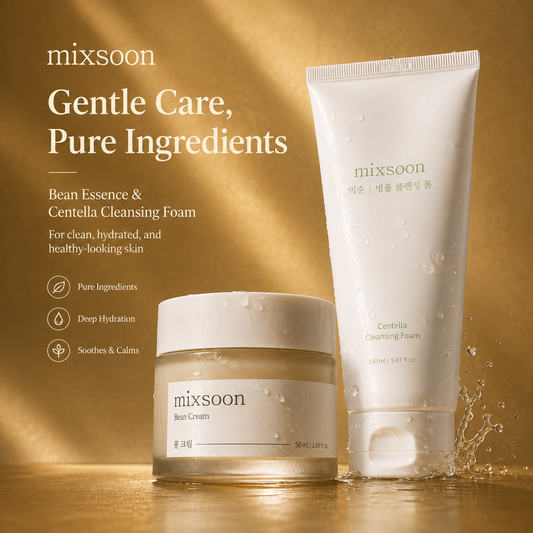 Korean Bean Beauty Face Cleanser /  Face Cream