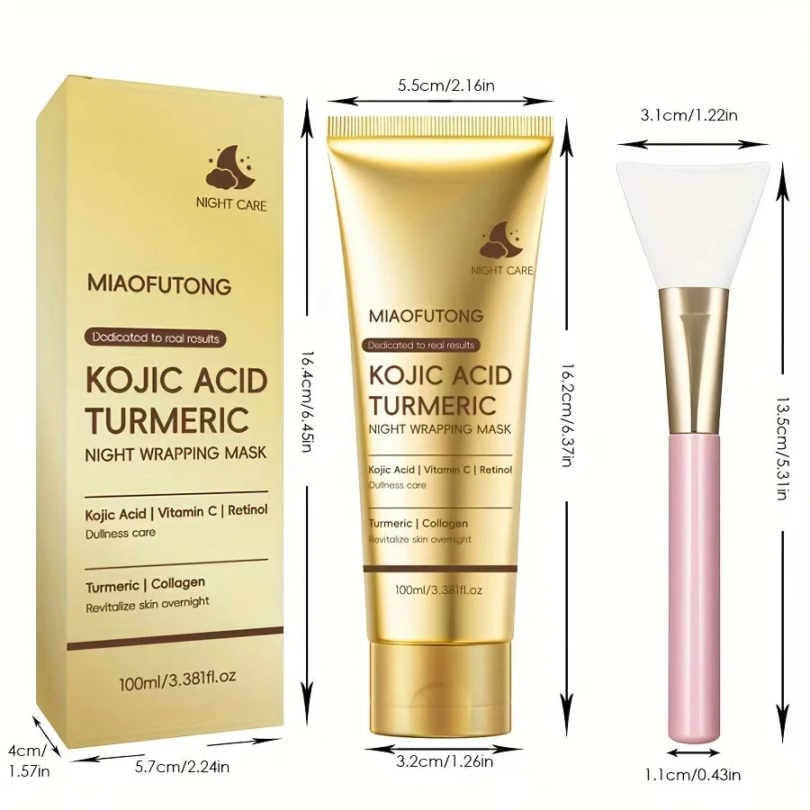 Kojic + Tumeric Overnight Face-Peel