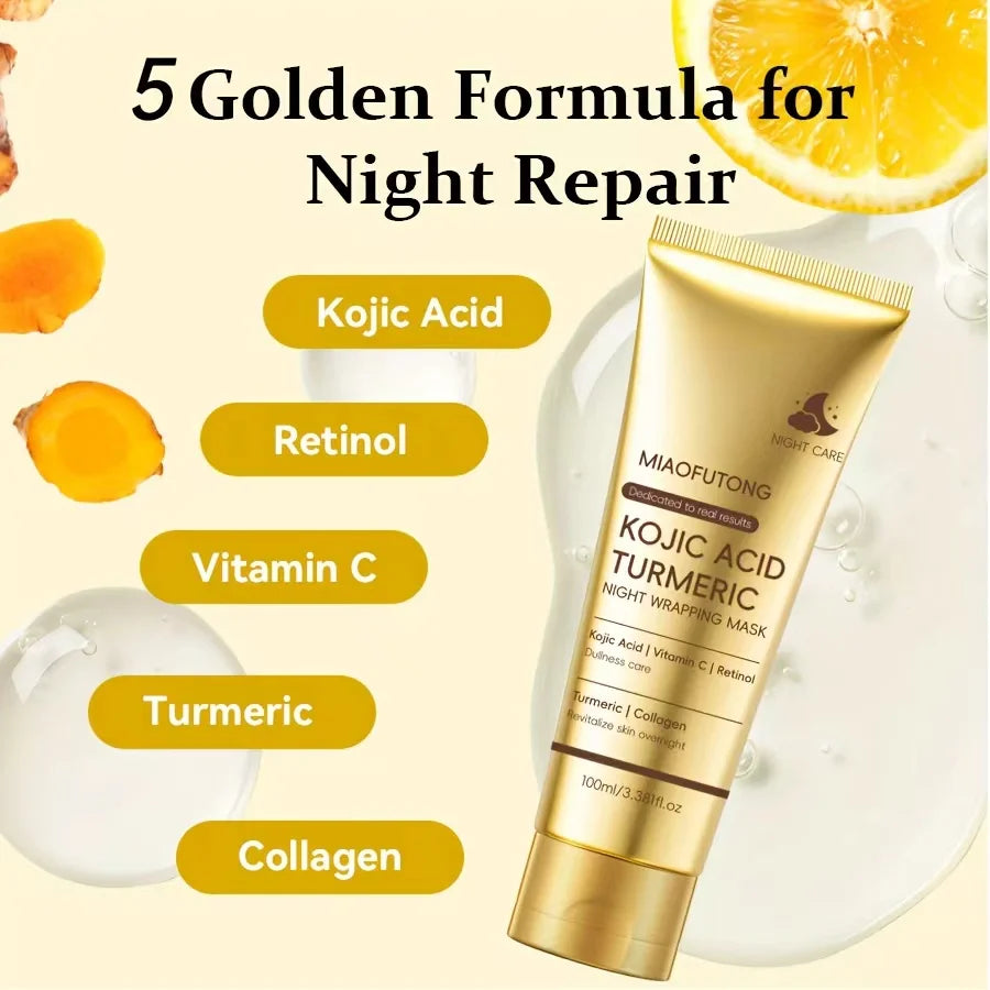 Kojic + Tumeric Overnight Face-Peel