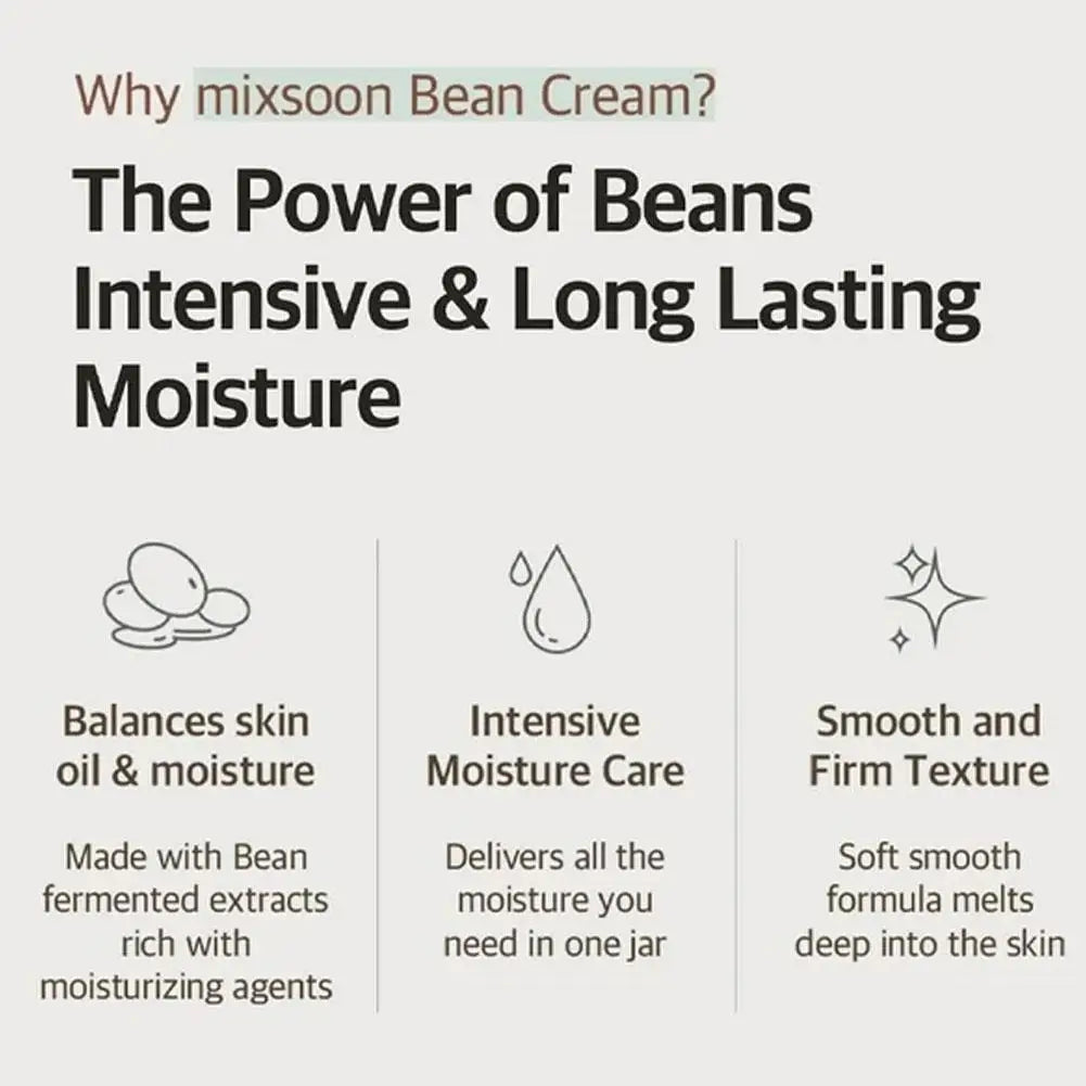 Korean Bean Beauty Face Cleanser /  Face Cream
